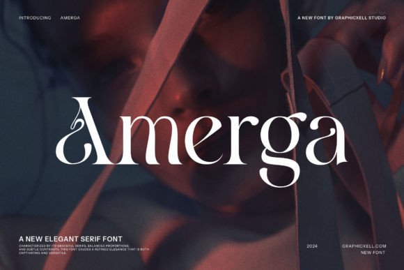 Amerga: A Stylish Serif Font