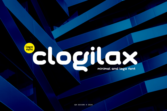 Clogilax: Bold Sans Serif Font