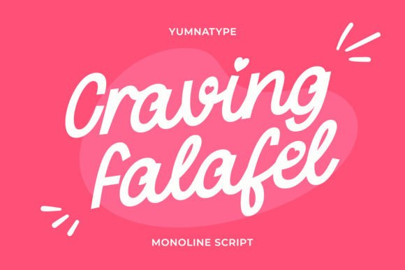 Craving Falafel Font