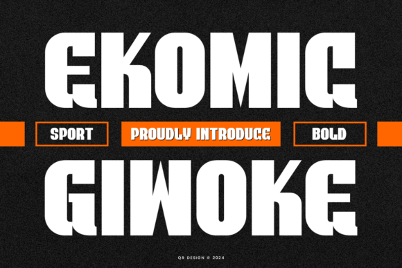 Ekomic Giwoke: A Bold Font for Business