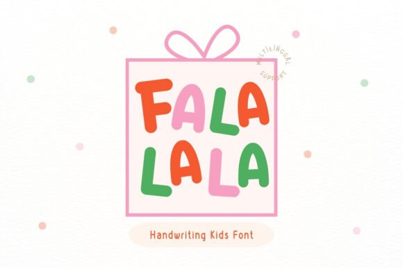 Falalala: A Festive Font for Creative Projects