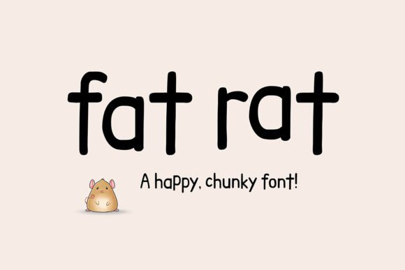 Fat Rat Font: Bold & Playful