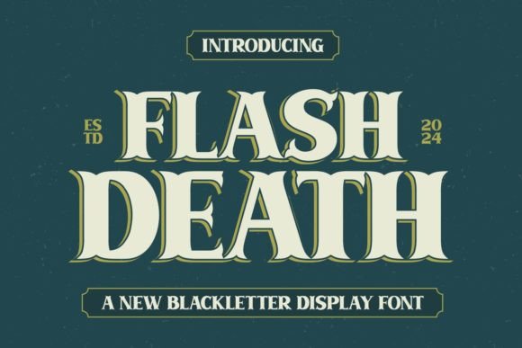 Flash Death Font for Business