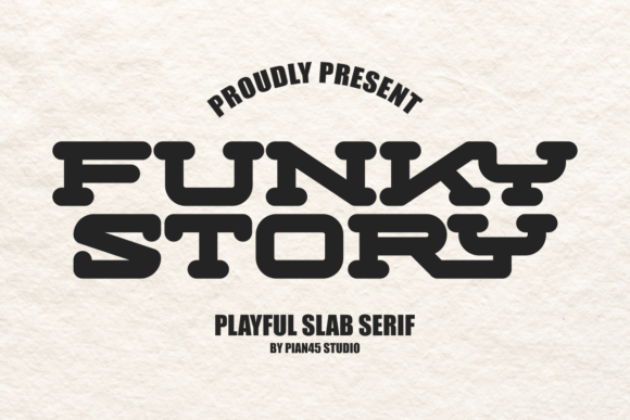 Funky Story Font for Web Design