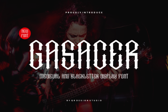 Gasacer: A Bold Blackletter Font