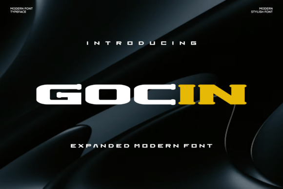 Gocin: A Bold Font for Business