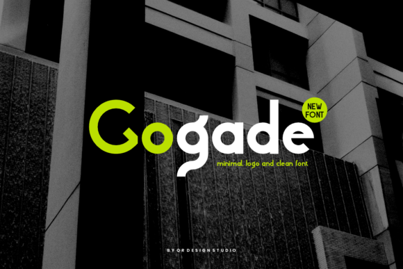 Gogade: A Bold Sans Serif for Editorial Design