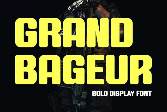Grand Bageur: A Bold Sans Serif for Modern Branding