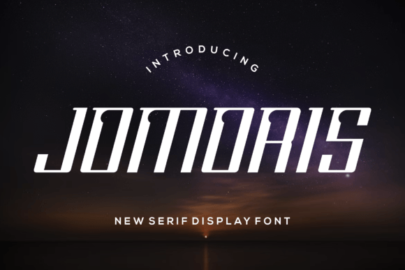 Jomoris: A Bold Serif for Impactful Campaigns