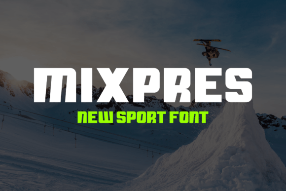 Mixpres: A Modern Sans Serif for Real Projects