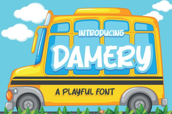 Playful Font for Creative Web Design