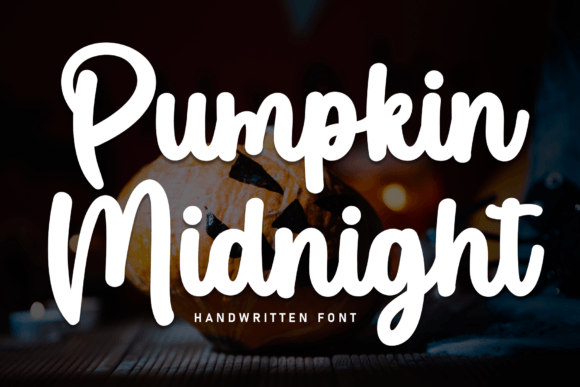 Pumpkin Midnight Font: Bold and Cozy