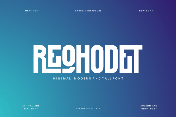 Reqhodet: A Bold Font for Business