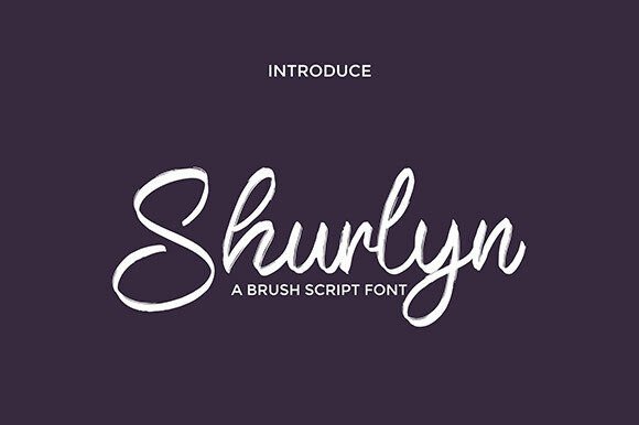 Shurlyn: A Bold Handwritten Font