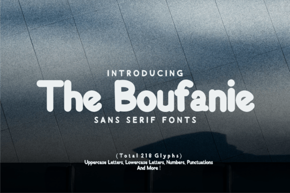The Boufanie Font