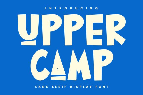 Upper Camp: A Bold Font for Digital Design